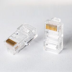 HXPLUG-Cat5e-Unshielded-RJ45-Connector-Clear-Modular-Plug-Main