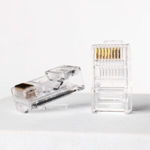 Cat5e-UTP-RJ45-Connector-Unshielded-8P8C-Modular-Plug-Main-View