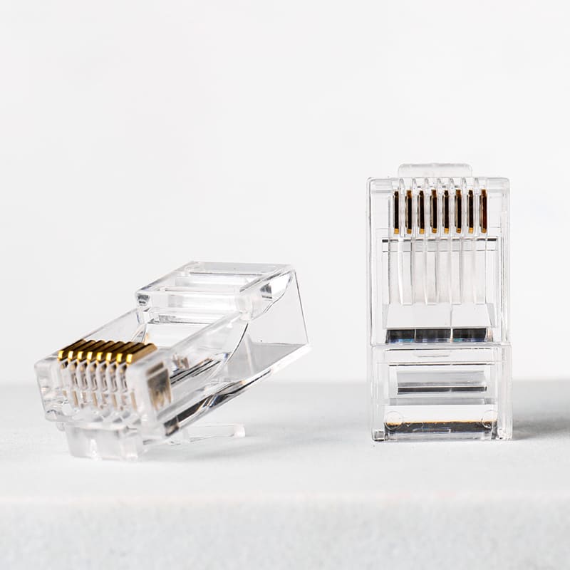 Cat6 Pass-Through RJ45 Connector-001