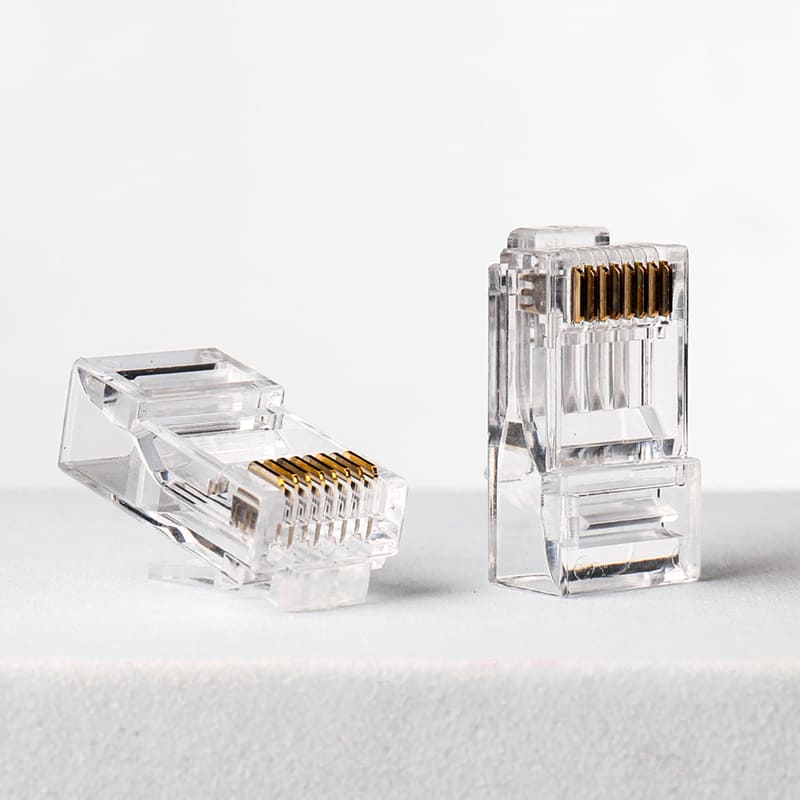 Cat6 Pass-Through RJ45 Connector-002