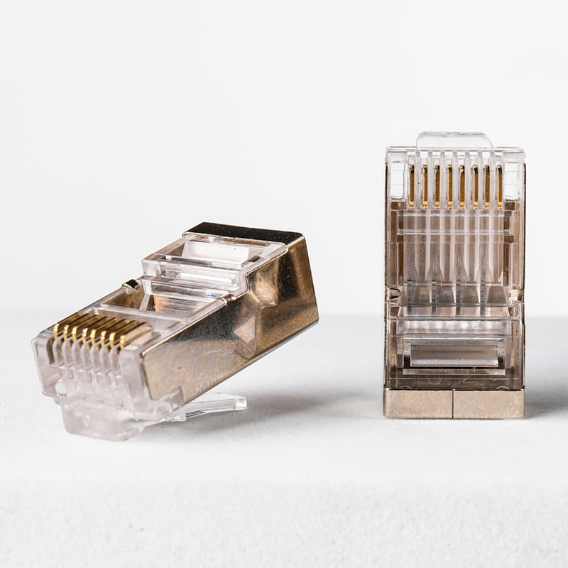Shielded-Cat6-Connector-1.2mm-Termination-Demonstration-FTP-STP