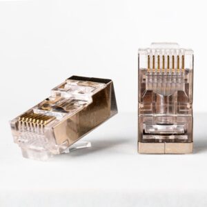 Single Row Cat6 Pass-Through RJ45