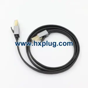 Premium Cat8 Flat Patch Lead for High-Performance 40GBASE-T Networking