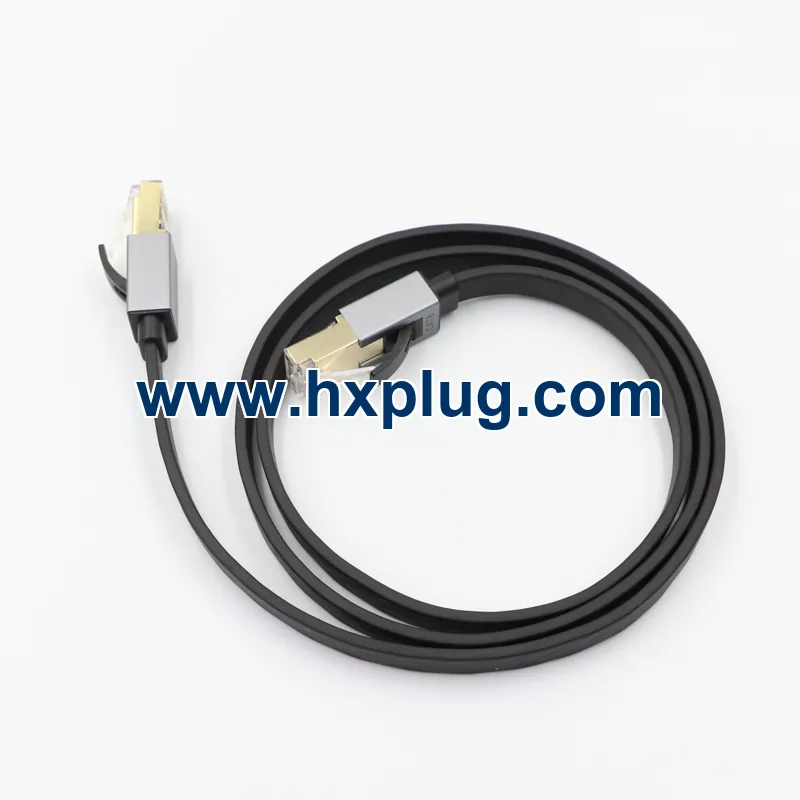 Premium Cat8 Flat Patch Lead for High-Performance 40GBASE-T Networking