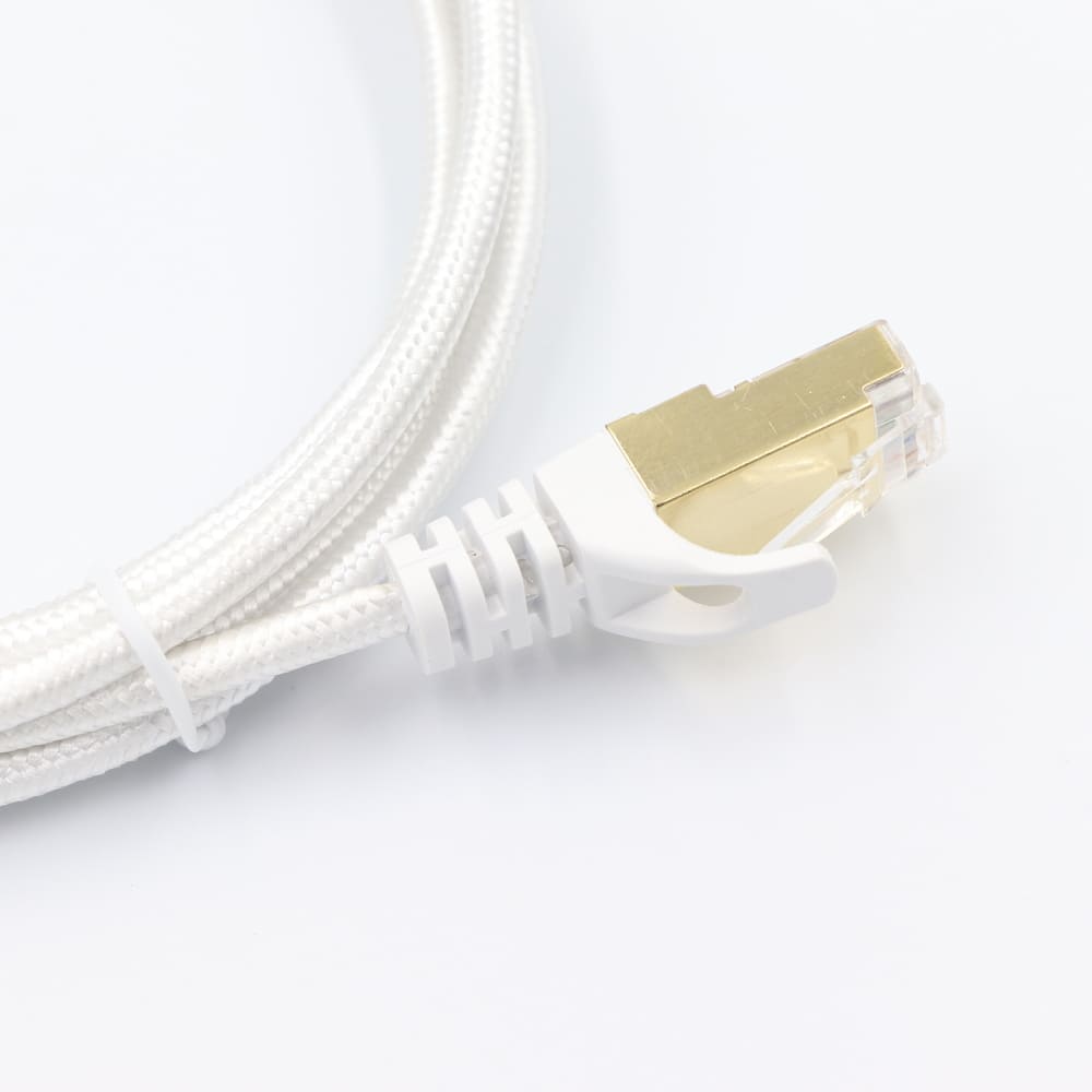 Cat7 Shielded Ethernet Patch Cable - 10Gbps 600MHz S-FTP Round Network Cord with Customizable Molds, Colors, and Lengths Image 4 Variety of Snagless Mold Designs for Cat7 Shielded Patch Cable Boots