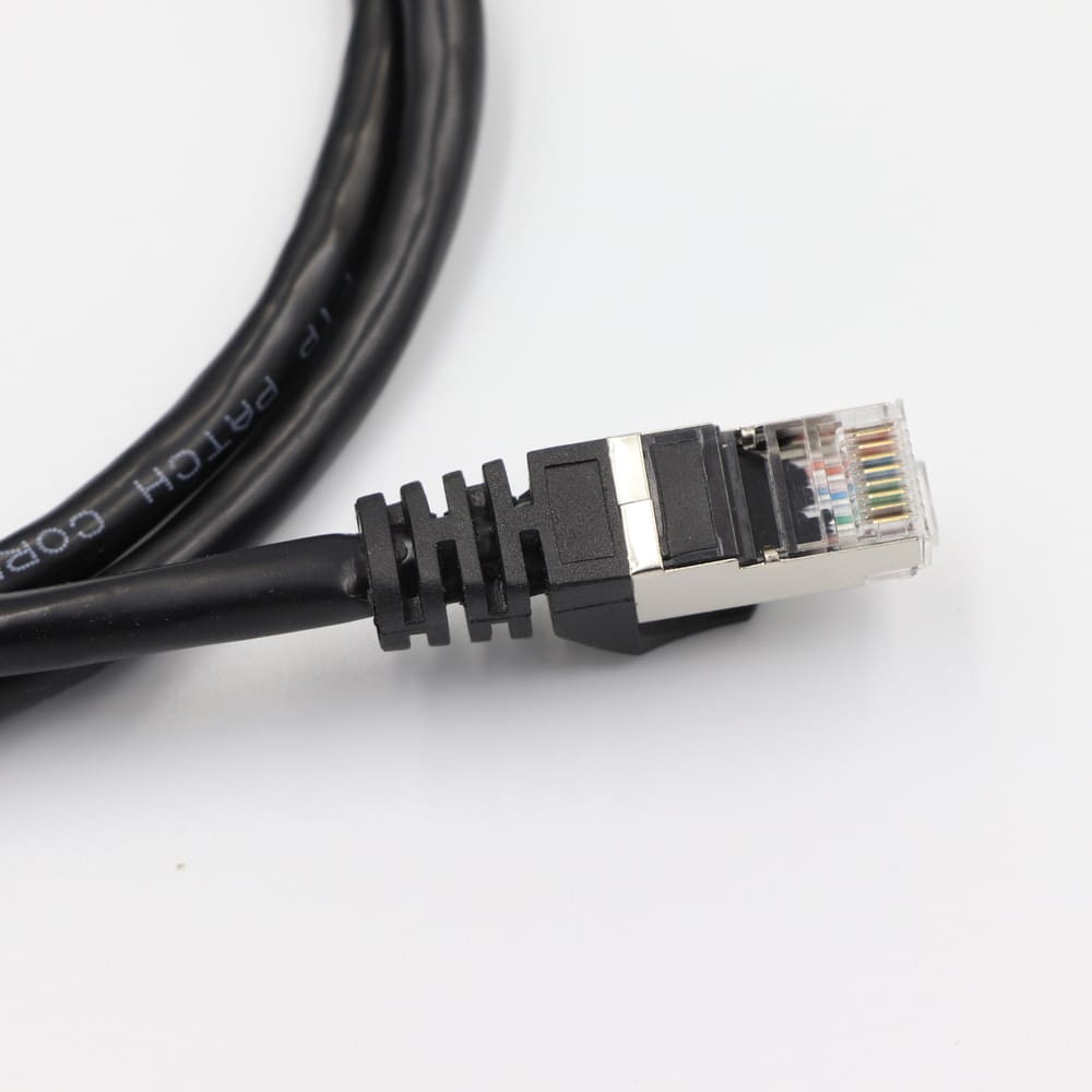 Cat5e Shielded Ethernet Patch Cable - 1Gbps 100MHz FTP Round Network Cord with Customizable Molds, Colors, and Lengths Image 3 Multiple Color Options for Cat5e Shielded Ethernet Patch Cables