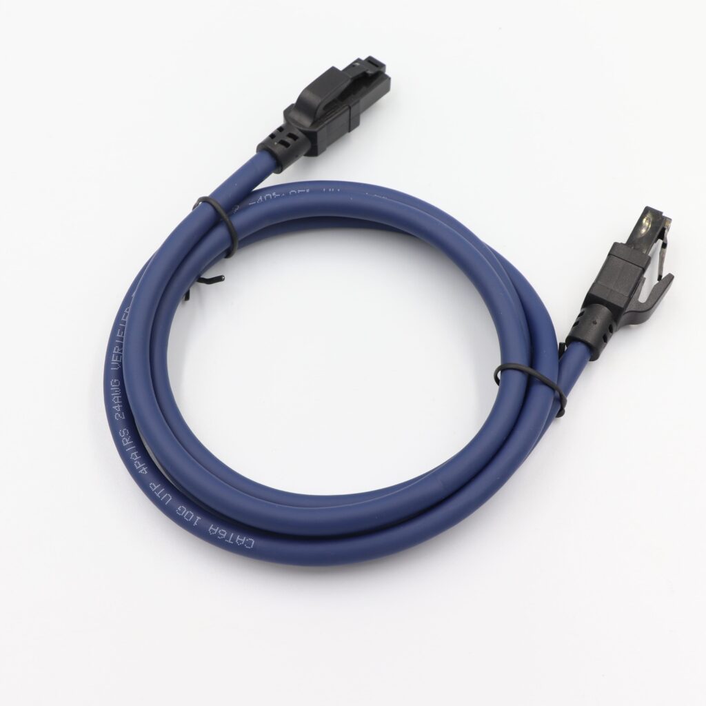 Custom Length Cat6 UTP Ethernet Patch Cable for Office Wiring