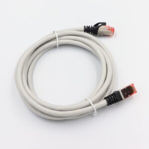 Cat6A Ethernet Patch Cable 10Gbps High-Speed S/FTP Round Cord