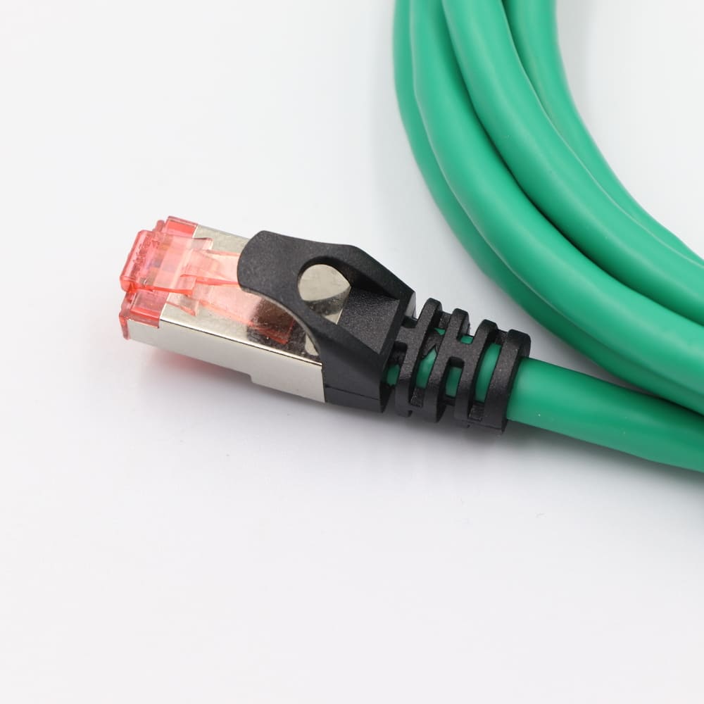 Cat6A Ethernet Patch Cable - 10Gbps 500MHz S/FTP Shielded Round Network Cord with Customizable Molds, Colors, and Lengths Image 3 Multiple Color Options for Cat6A Network Patch Cables Organization