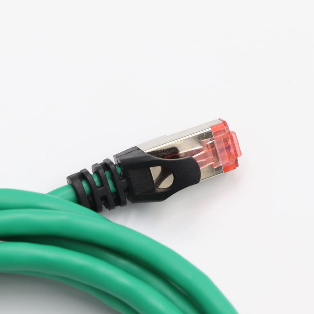 Cat6A Ethernet Patch Cable - 10Gbps 500MHz S/FTP Shielded Round Network Cord with Customizable Molds, Colors, and Lengths Image 4 Internal Shielding Structure of Cat6A Ethernet Patch Cable S/FTP