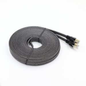 Cat8 Flat Ethernet Cable 40Gbps High Speed Network Patch Cord