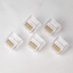 Cat5e two-piece short body modular plug with separate load bar