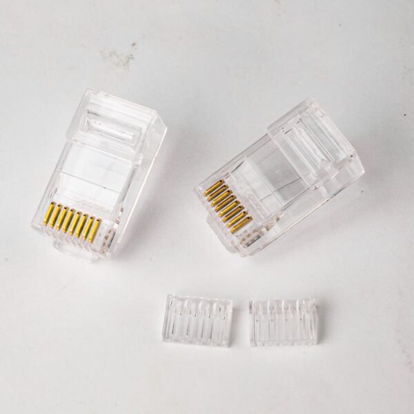 Cat6 two-piece unshielded modular plug with load bar overview