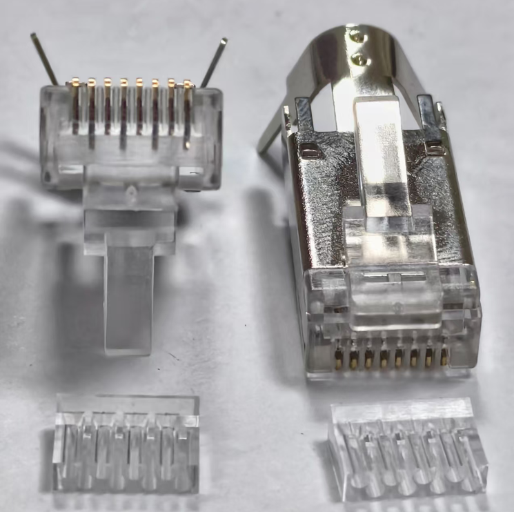 Cat7 Fully Shielded Industrial RJ45 Modular Plug